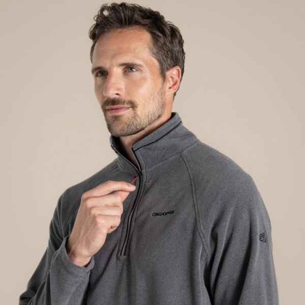Craghoppers Men's Corey VI Half Zip Fleece | Large Sizes 2XL - 4XL