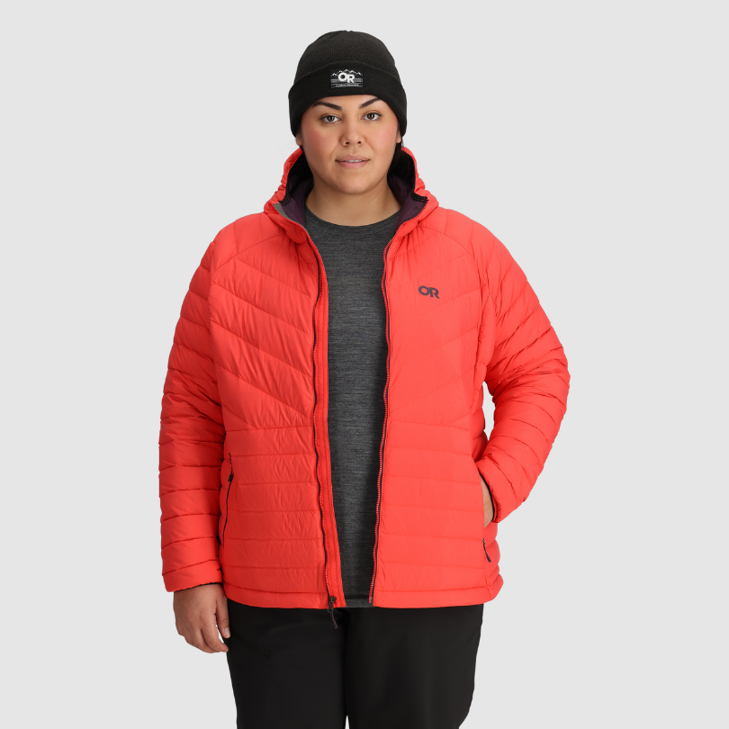 Outdoor Research Women's Transcendent Down Hoodie PLUS SIZE