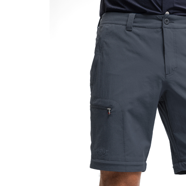 Maier Sports Men's TAJO| Large size zip-off hiking trousers