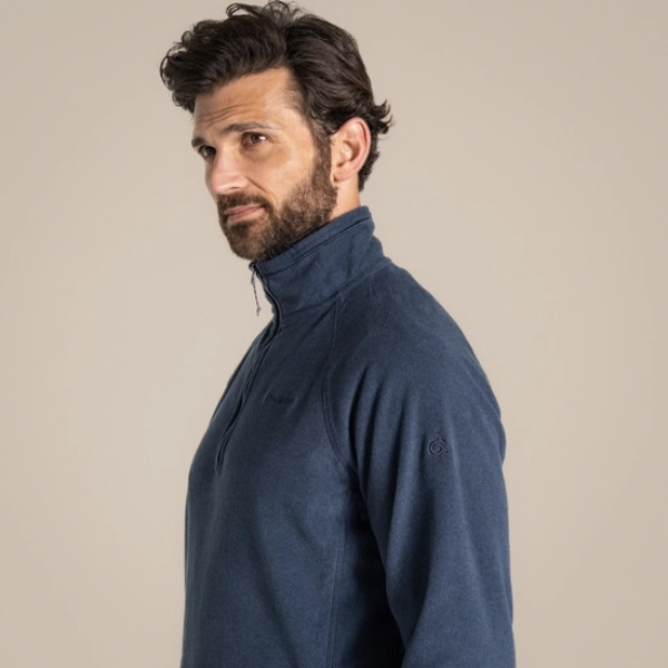 Craghoppers Men's Corey VI Half Zip Fleece | Large Sizes 2XL - 4XL
