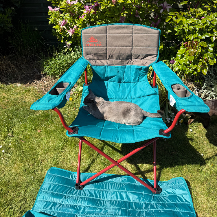 Kelty Deluxe Lounge Chair | Plus Size Reclining Camping Chair