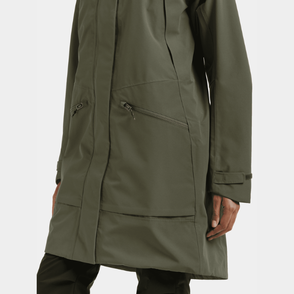 Didrikson's Women's Ilma Parka | Plus Size Waterproof Jacket