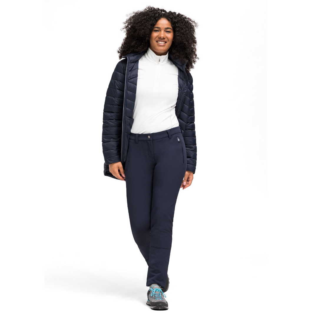 Maier Sports Women's Helga Slim Pants | Plus size hiking leggings