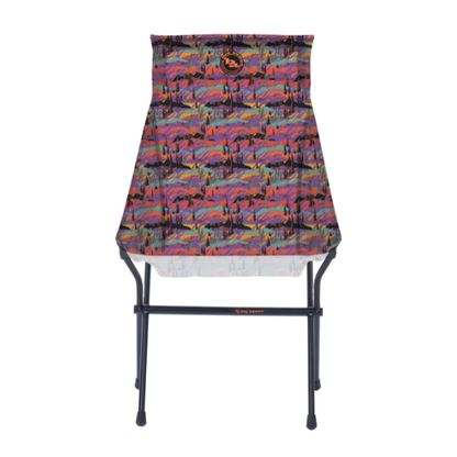 Big Agnes Big Six Camp Chair – Wide Seat, High Weight Capacity | 25th Anniversary Alpenglow Edition
