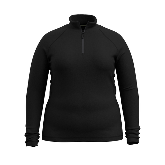 Smartwool Women's Classic Thermal Merino Base Layer 1/4 Zip | Plus Size