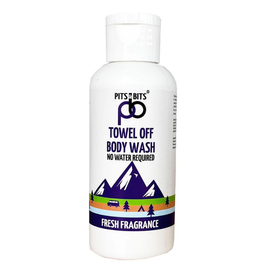 Pits & Bits® Towel Off® Body Wash 100ml Fresh Fragrance