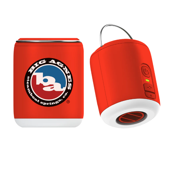 Big Agnes mtnGLO Air Pump and Light | Rechargeable Mattress Inflator