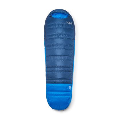 Rab Ascent -6C / 21F Down Sleeping Bag | Wide Fit for Plus-Size Campers
