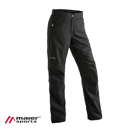 Maier Sports Women's RAINDROP L | Plus size waterproof trousers