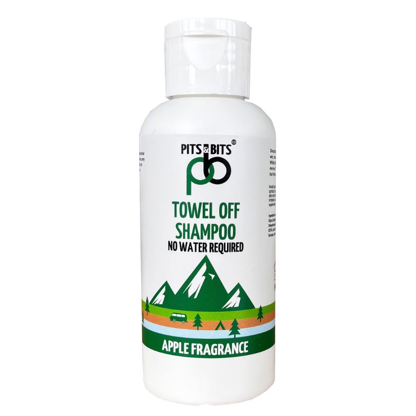 Pits & Bits® Towel Off® Shampoo 100ml Apple Fragrance