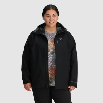 Outdoor Research Women's Aspire 3L PLUS SIZE Rain Jacket