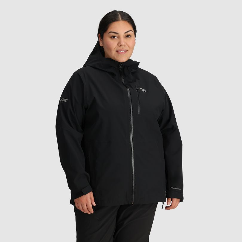 Outdoor Research Women's Aspire 3L PLUS SIZE Rain Jacket