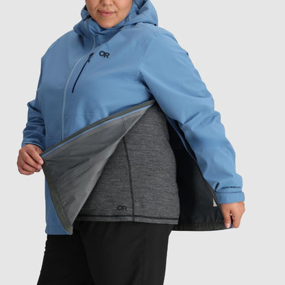 Outdoor Research Women's Aspire 3L PLUS SIZE Rain Jacket