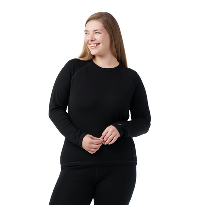 Smartwool Women's Classic All-Season Merino Base Layer Crew | Plus Size