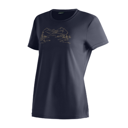 Maier Sports Women's Wilma Print Plus Size T-shirt | Short Sleeve