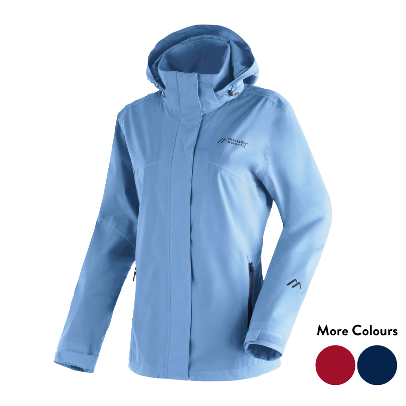 Maier Sports Women's METOR REC W | Plus size waterproof jacket