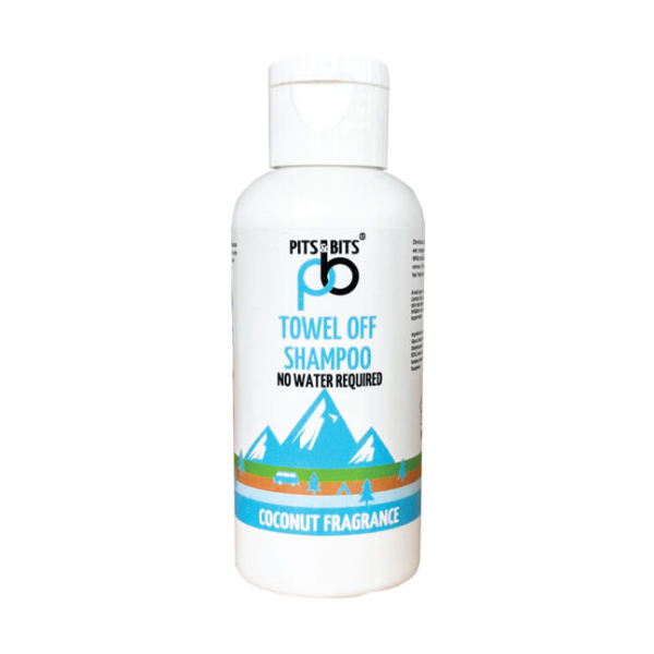 Pits & Bits® Towel Off® Shampoo 100ml Coconut Fragrance