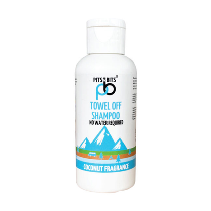 Pits & Bits® Towel Off® Shampoo 100ml Coconut Fragrance
