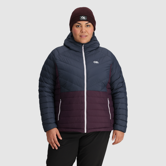 Outdoor Research Women's Transcendent Down Hoodie PLUS SIZE