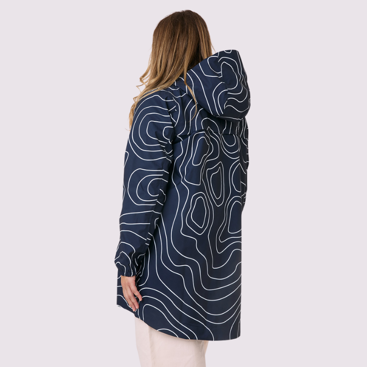 Amble Women's Refuge Waterproof Jacket | Plus Size Rain Coat