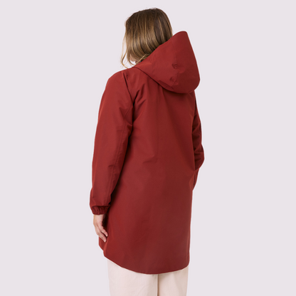 Amble Women's Refuge Waterproof Jacket | Plus Size Rain Coat