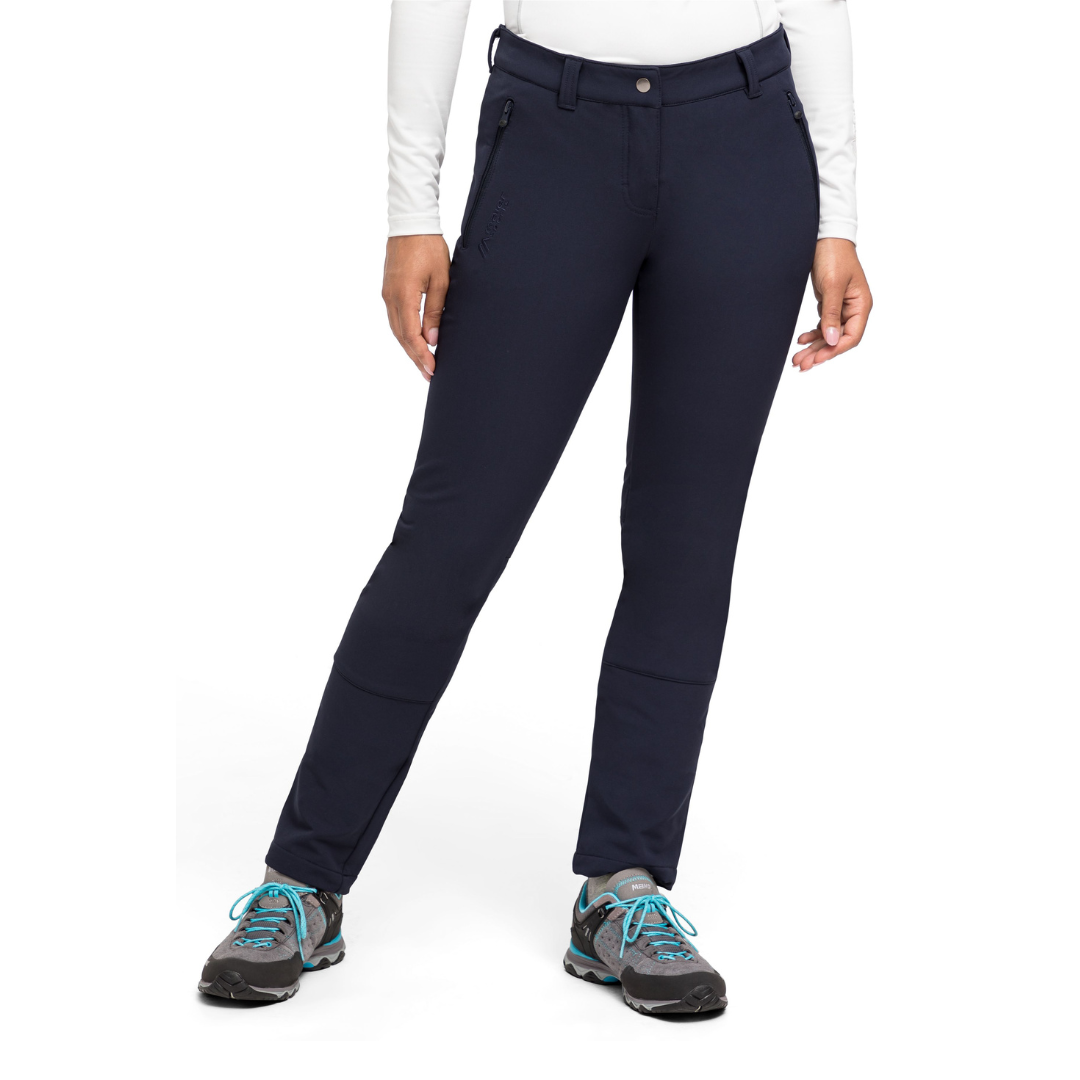 Maier Sports Women's Helga Slim Pants | Plus size hiking leggings