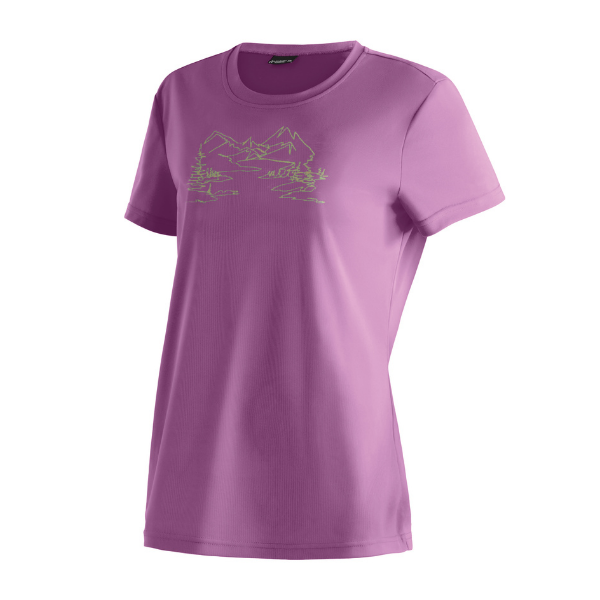Maier Sports Women's Wilma Print Plus Size T-shirt | Short Sleeve