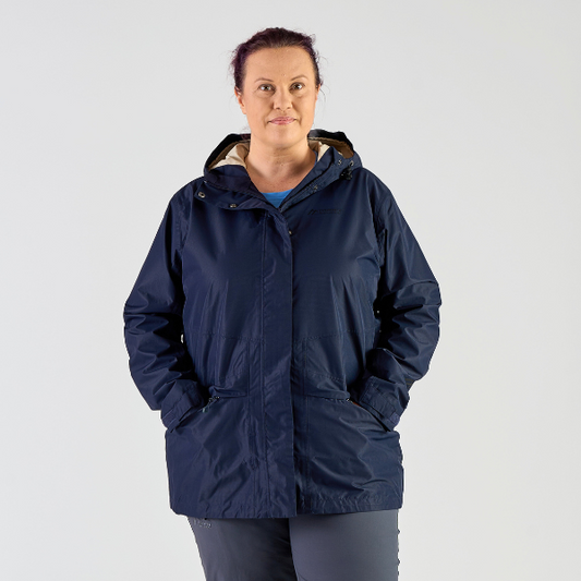 Maier Sports Women's BROCKEN LONG| Plus size waterproof jacket