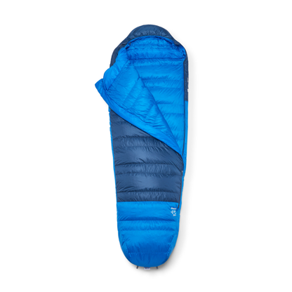 Rab Ascent -6C / 21F Down Sleeping Bag | Wide Fit for Plus-Size Campers