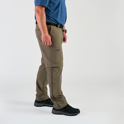 Maier Sports Men's TAJO| Large size zip-off hiking trousers