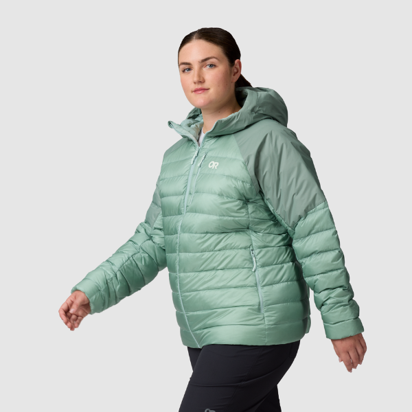Outdoor Research Women's Helium Down Hoodie | Plus Size Jacket
