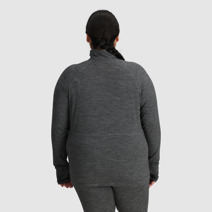 Outdoor Research Women's PLUS SIZE Alpine Onset Merino 150 Half Zip