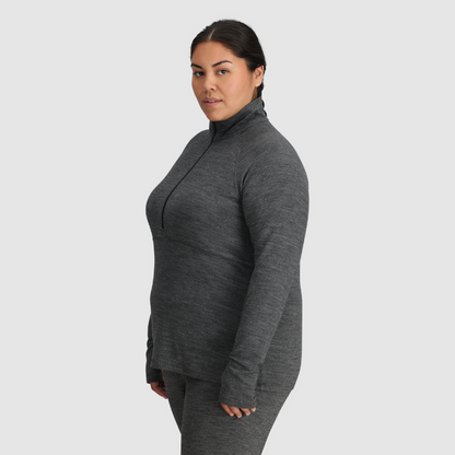 Outdoor Research Women's PLUS SIZE Alpine Onset Merino 150 Half Zip