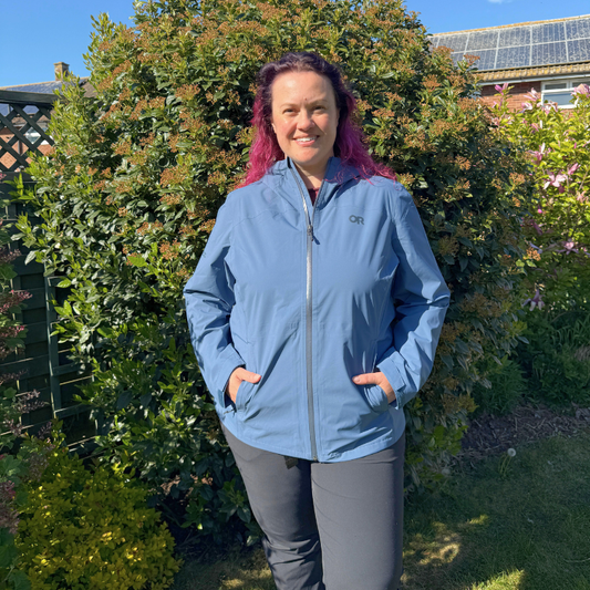 Outdoor Research Women's Stratoburst Plus Size Stretch Rain Jacket