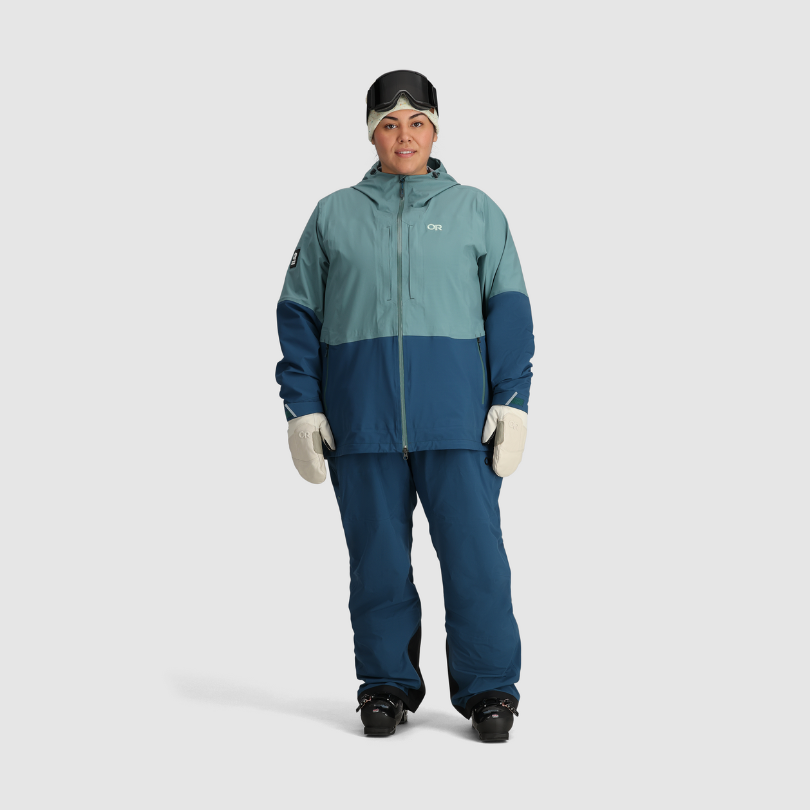 Outdoor Research Women's PLUS SIZE Carbide Bibs | Ski Wear