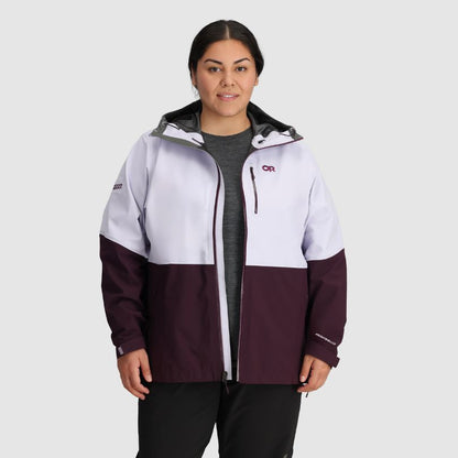 Outdoor Research Women's Aspire 3L PLUS SIZE Rain Jacket