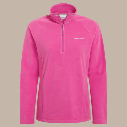 Craghoppers Women's Miska VI Half Zip Fleece | Plus Size