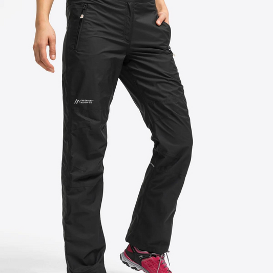 Maier Sports Women's RAINDROP L | Plus size waterproof trousers