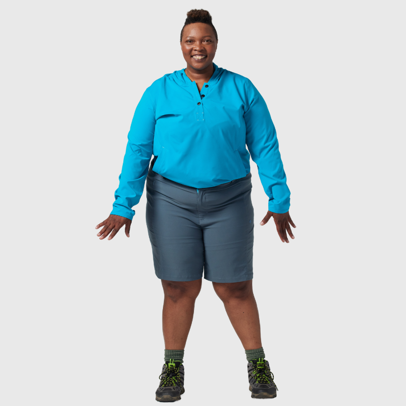 Alpine Parrot Cypress PLUS SIZE Shorts | CLEARANCE