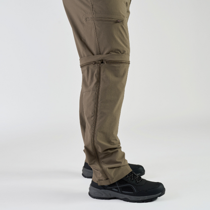 Maier Sports Men's TAJO| Large size zip-off hiking trousers