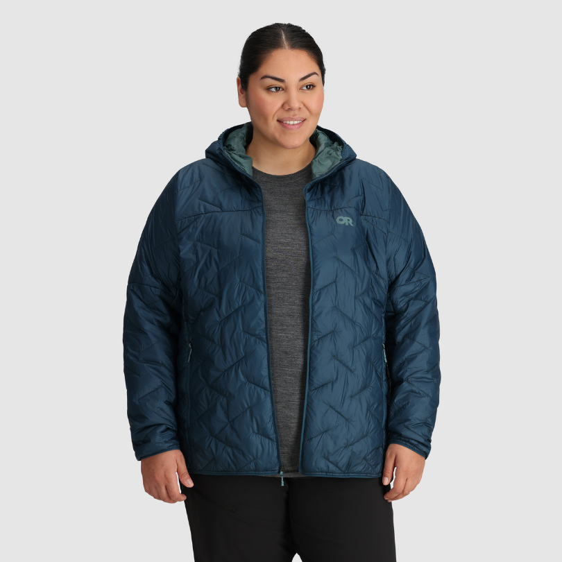 Outdoor Research Women's PLUS SIZE  SuperStrand LT Insulated Hooded Jacket