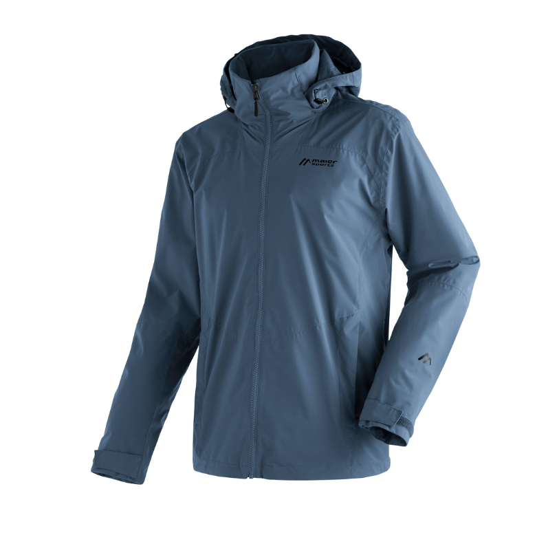 Maier Sports Men's METOR REC M | Large size waterproof jacket