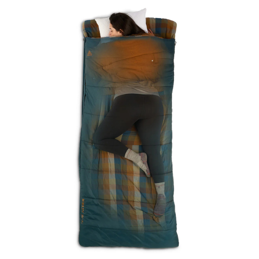 Kelty Wayback 20 | Wide Rectangular Sleeping Bag
