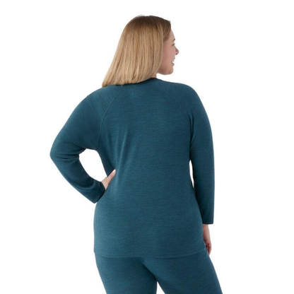 Smartwool Women's Classic All-Season Merino Base Layer Crew | Plus Size
