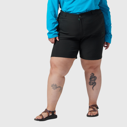 Alpine Parrot Cypress PLUS SIZE Shorts | CLEARANCE