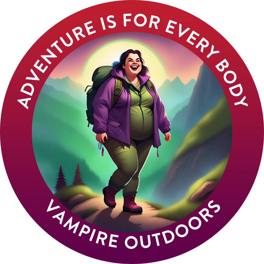 Vampire Outdoors Sticker - Free with Every Order!