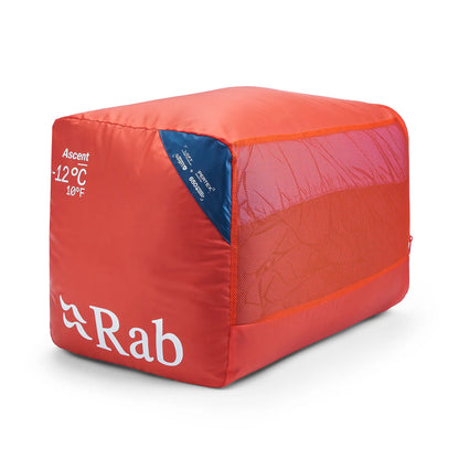 Rab Ascent -12C / 10F Down Sleeping Bag | Wide Fit for Larger Campers