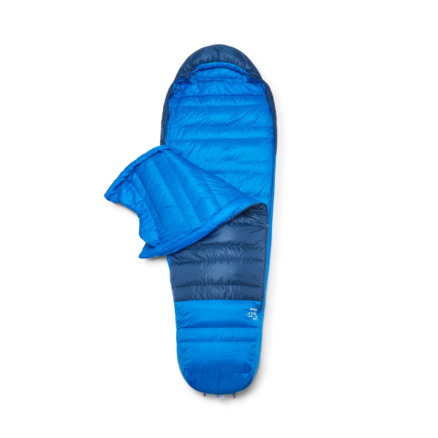 Rab Ascent -12C / 10F Down Sleeping Bag | Wide Fit for Larger Campers