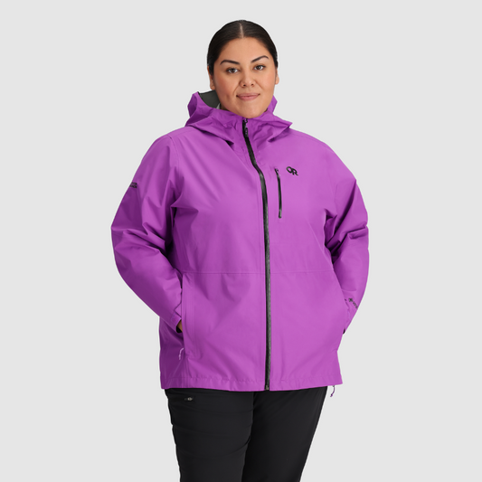 Hiking Clothing -Amble Women's Plus Size Waterproof Jackets and