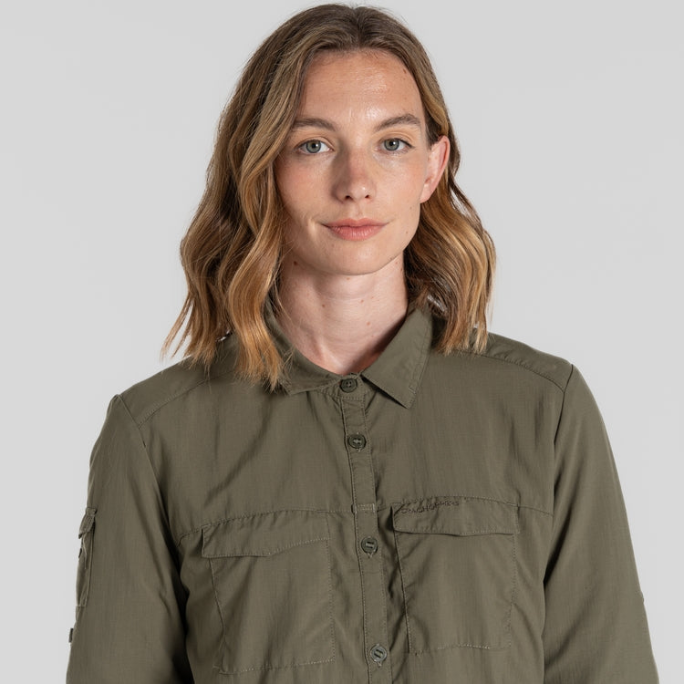 Craghoppers Women's NosiLife Adventure Long Sleeved Shirt III